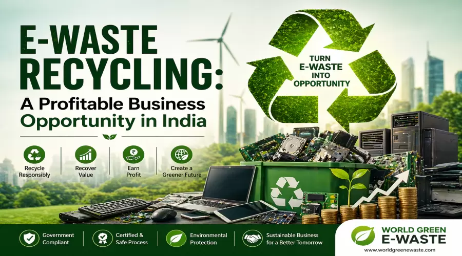 E-Waste Recycling: A Profitable Business Opportunity in India